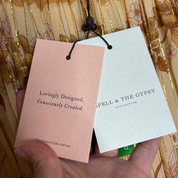 Spell & The Gypsy Collective | NWT Coco Lei Midi Skirt in Caramel Small - Picture 10 of 14